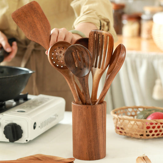 Why You Should Choose Teak & Acacia Wood Kitchen Utensils